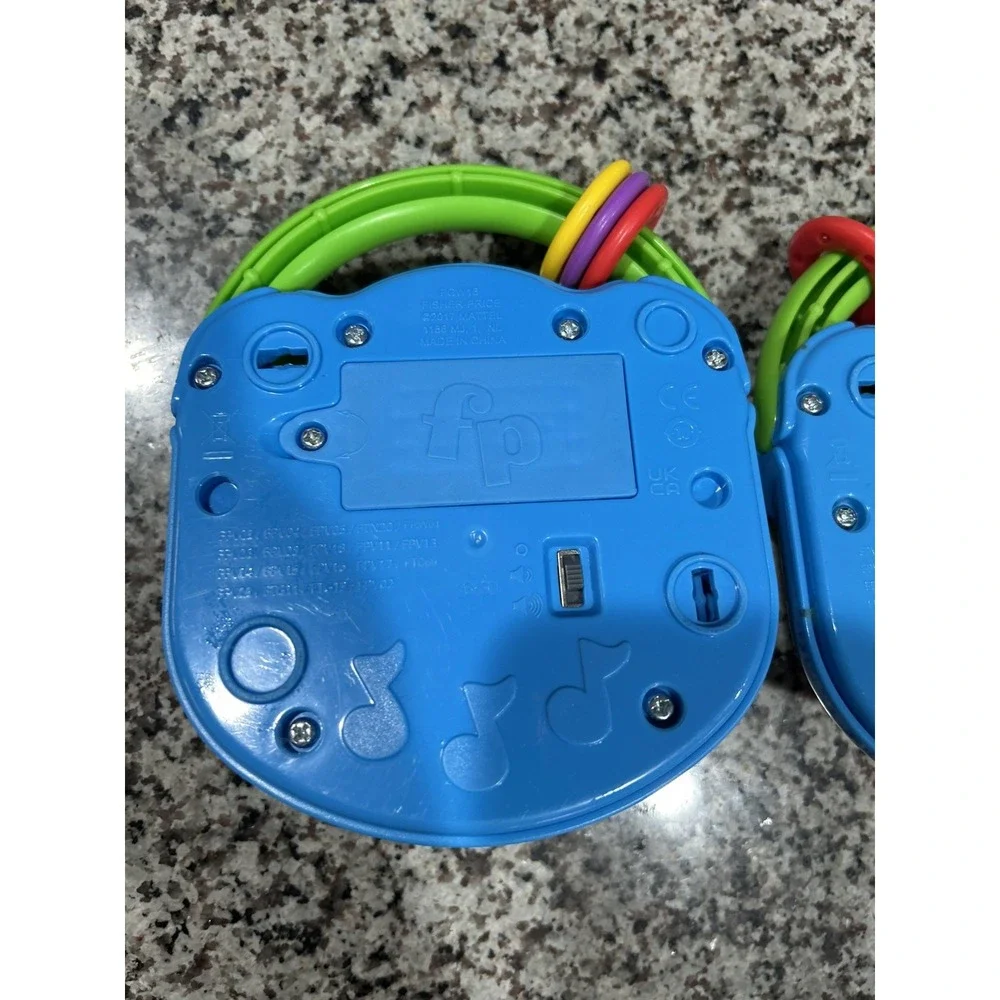 Fisher Price Lot of 2 Laugh & Learn Sing & Learn Music Player Working Baby Toy